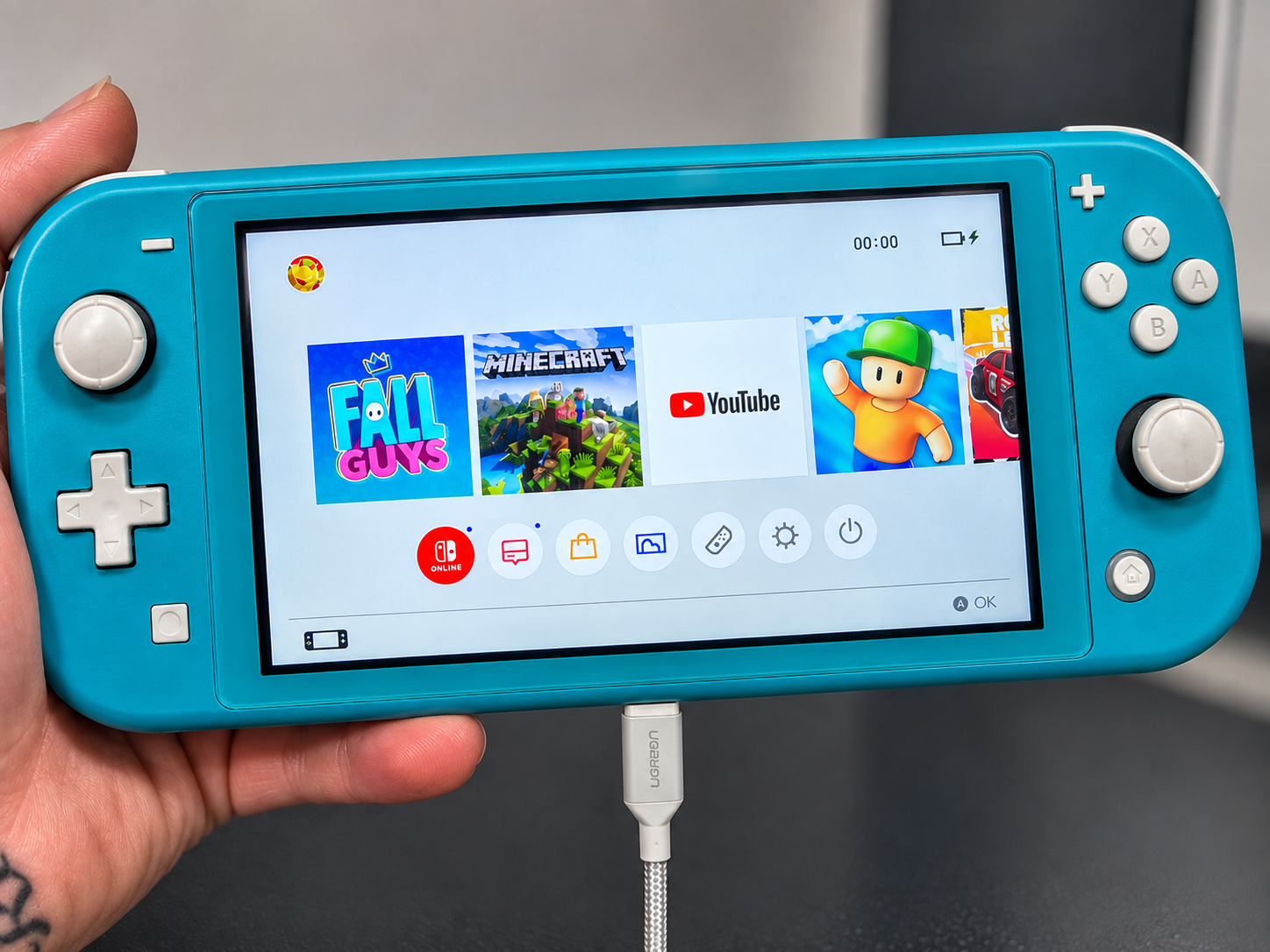 Nintendo Switch Lite repair photograph
